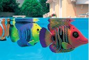 Механические рыбки для бассейнов 2